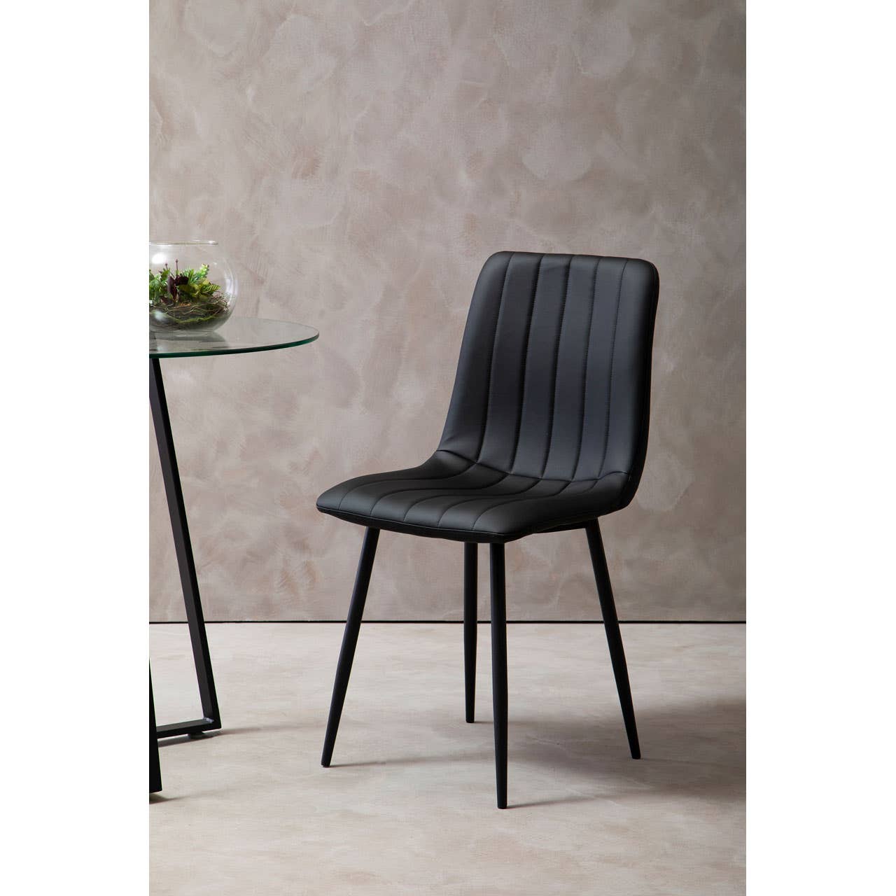 Noosa & Co. Dining Tiana Set Of 4 Black Dining Chairs House of Isabella UK