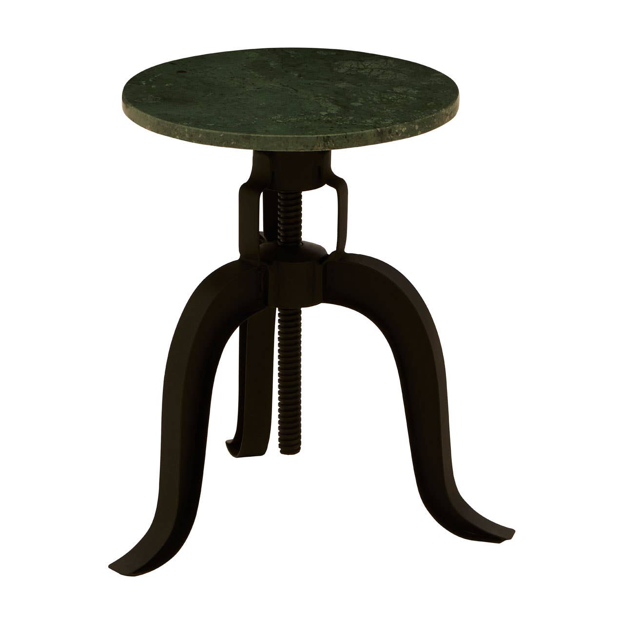 Noosa & Co. Dining Vasco 3 Leg Bar Stool With Green Marble Top House of Isabella UK