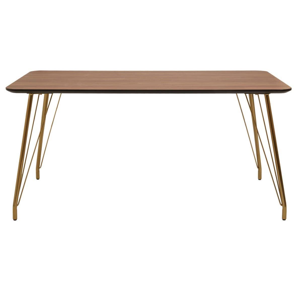 Noosa & Co. Dining Veneto Dining Table With Natural Wood Effect House of Isabella UK