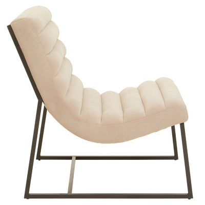 Noosa & Co. Dining Vogue Ivory Velvet Cocktail Chair House of Isabella UK
