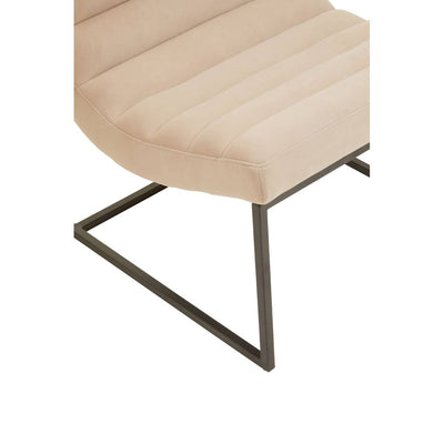 Noosa & Co. Dining Vogue Ivory Velvet Cocktail Chair House of Isabella UK