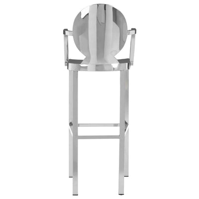 Noosa & Co. Dining Yasmin Stainless Steel Bar Chair House of Isabella UK