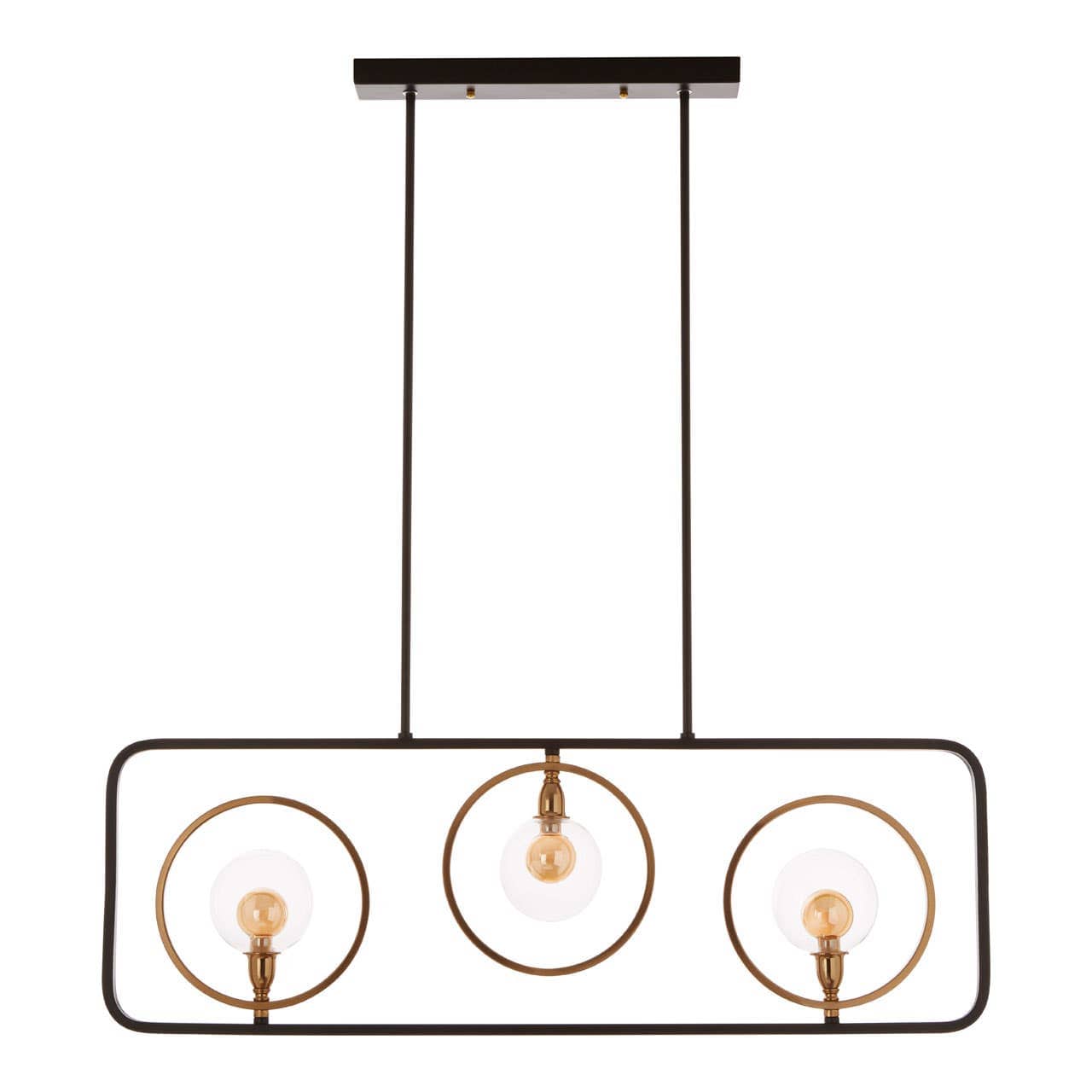 Noosa & Co. Lighting Abira 3 Bulb Pendant Lamp House of Isabella UK