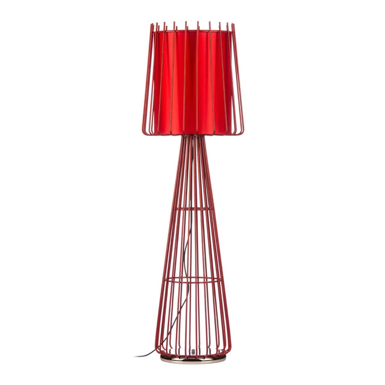 Noosa & Co. Lighting Aria Red Floor Lamp House of Isabella UK