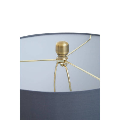 Noosa & Co. Lighting Elina Grey Shade Table Lamp House of Isabella UK