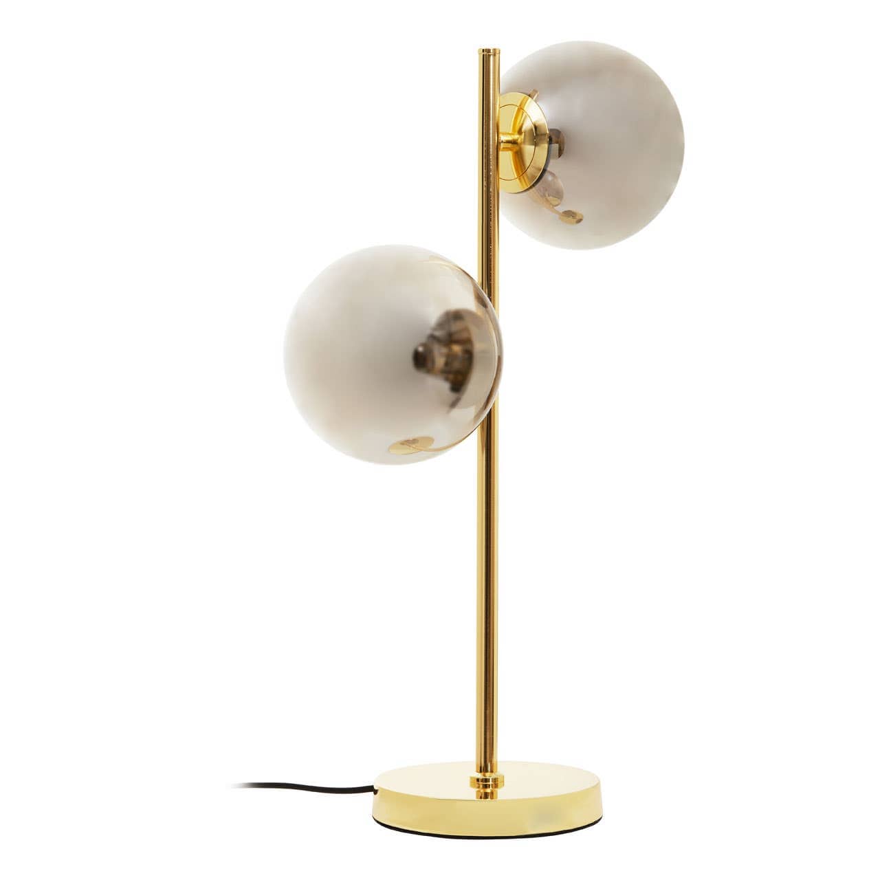 Noosa & Co. Lighting Karter Silver Glass With Gold Finish Table Lamp House of Isabella UK