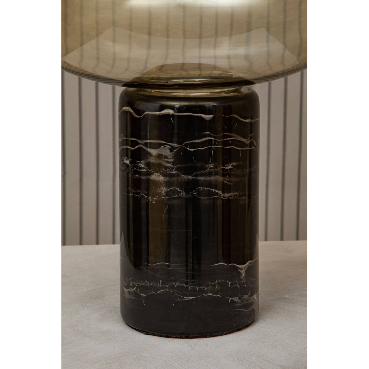 Noosa & Co. Lighting Marmo Black Marble Table Lamp House of Isabella UK