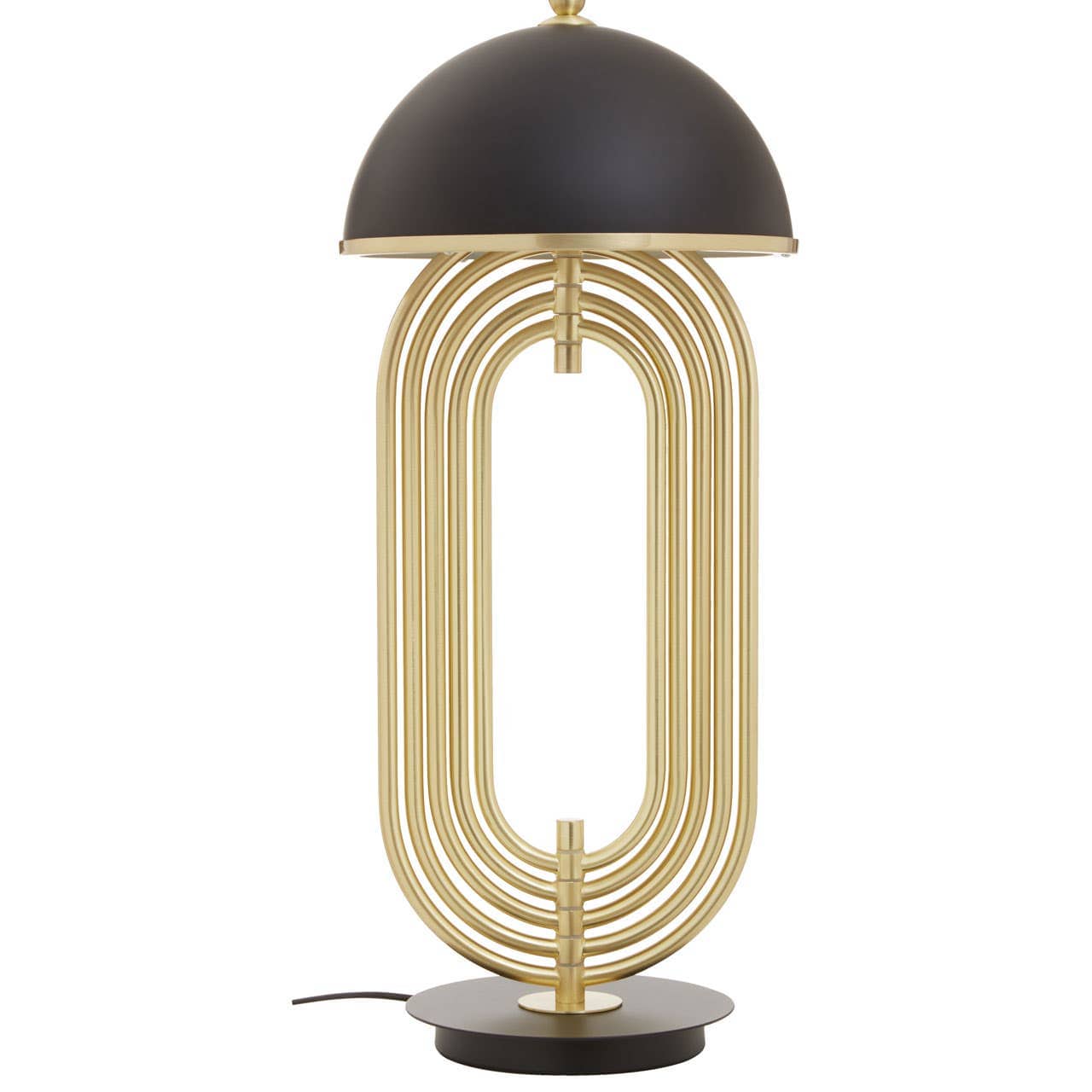 Noosa & Co. Lighting Metropolis Table Lamp With Black Shade House of Isabella UK
