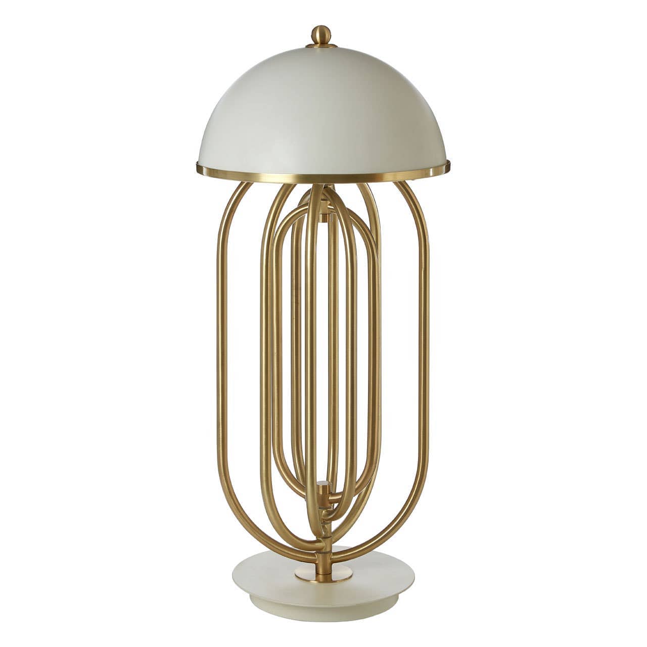 Noosa & Co. Lighting Metropolis Table Lamp With White Shade House of Isabella UK