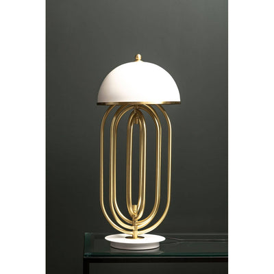 Noosa & Co. Lighting Metropolis Table Lamp With White Shade House of Isabella UK