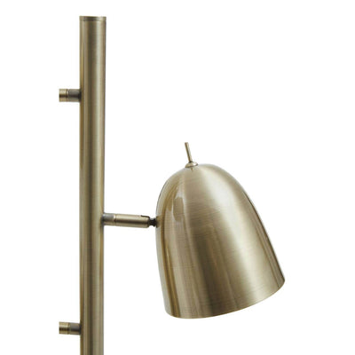 Noosa & Co. Lighting Newton Brass Finish Floor Lamp House of Isabella UK