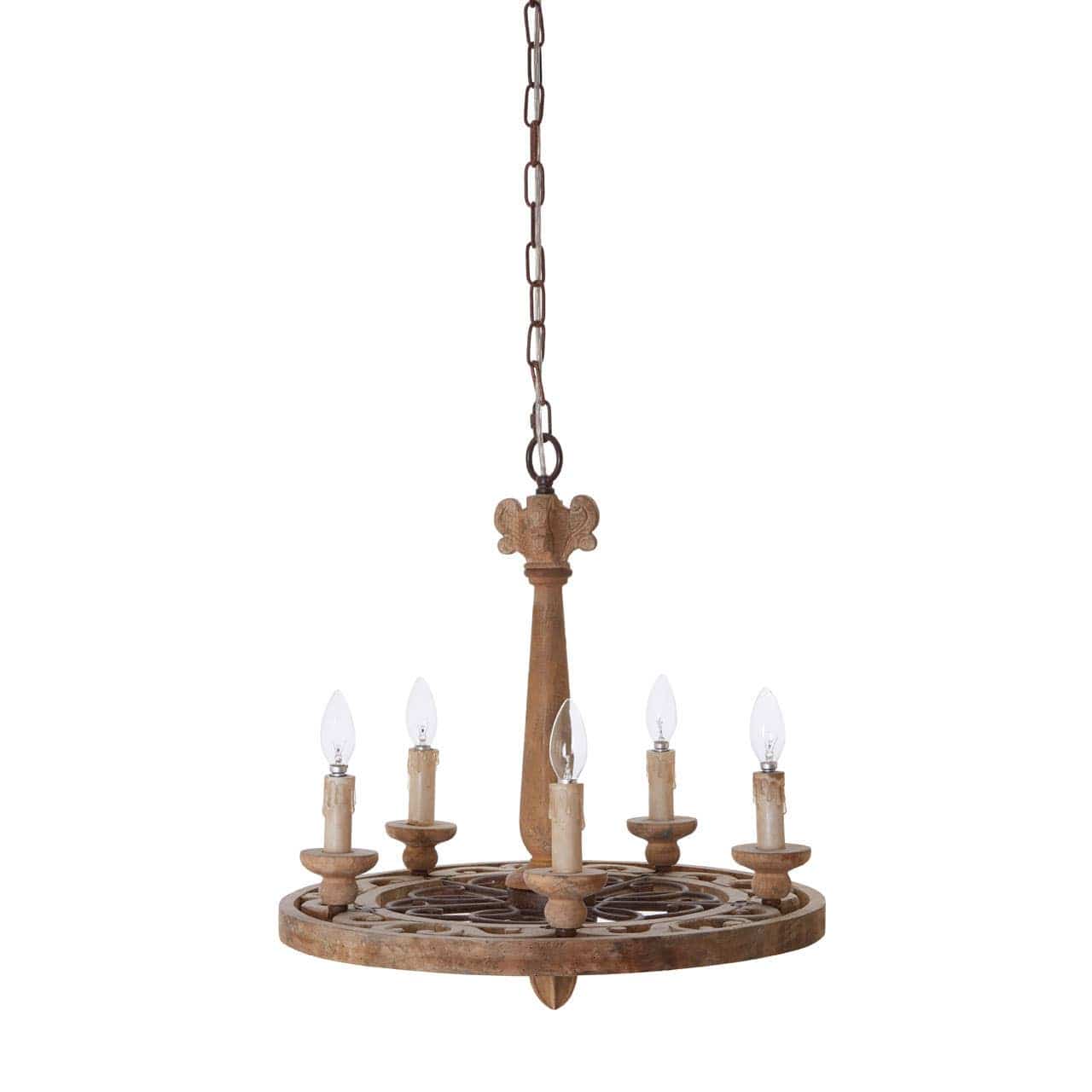 Noosa & Co. Lighting Paxton 5 Arm Chandelier House of Isabella UK
