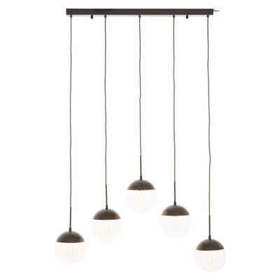 Noosa & Co. Lighting Revive Clear Glass Shades Pendant Light House of Isabella UK