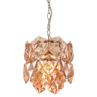 Noosa & Co. Lighting Rydello Small Amber Glass Chandelier House of Isabella UK