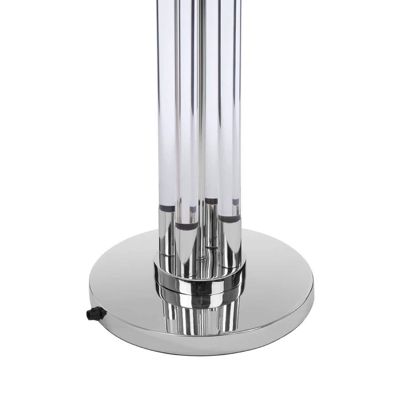 Noosa & Co. Lighting Skye Tall Acrylic / Tubular Base Floor Lamp House of Isabella UK