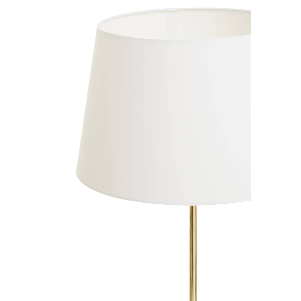 Noosa & Co. Lighting Stockholm Shiny Brass Tapered Table Lamp House of Isabella UK