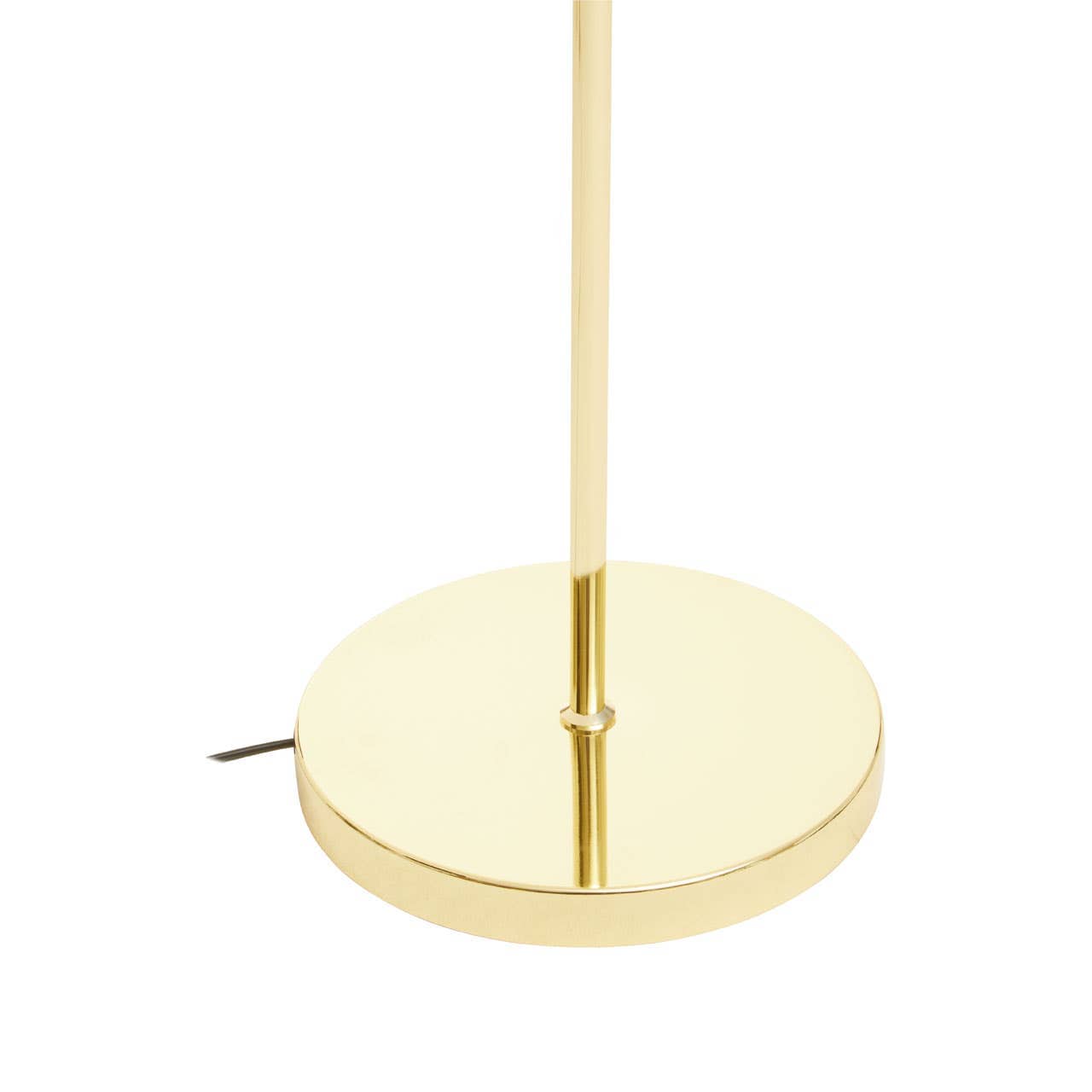 Noosa & Co. Lighting Stockholm Shiny Brass Tapered Table Lamp House of Isabella UK