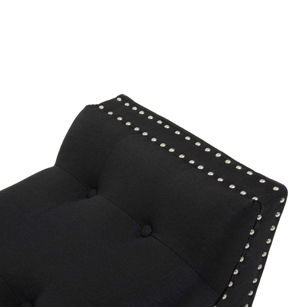 Noosa & Co. Living Alea Black Fabric Bench House of Isabella UK