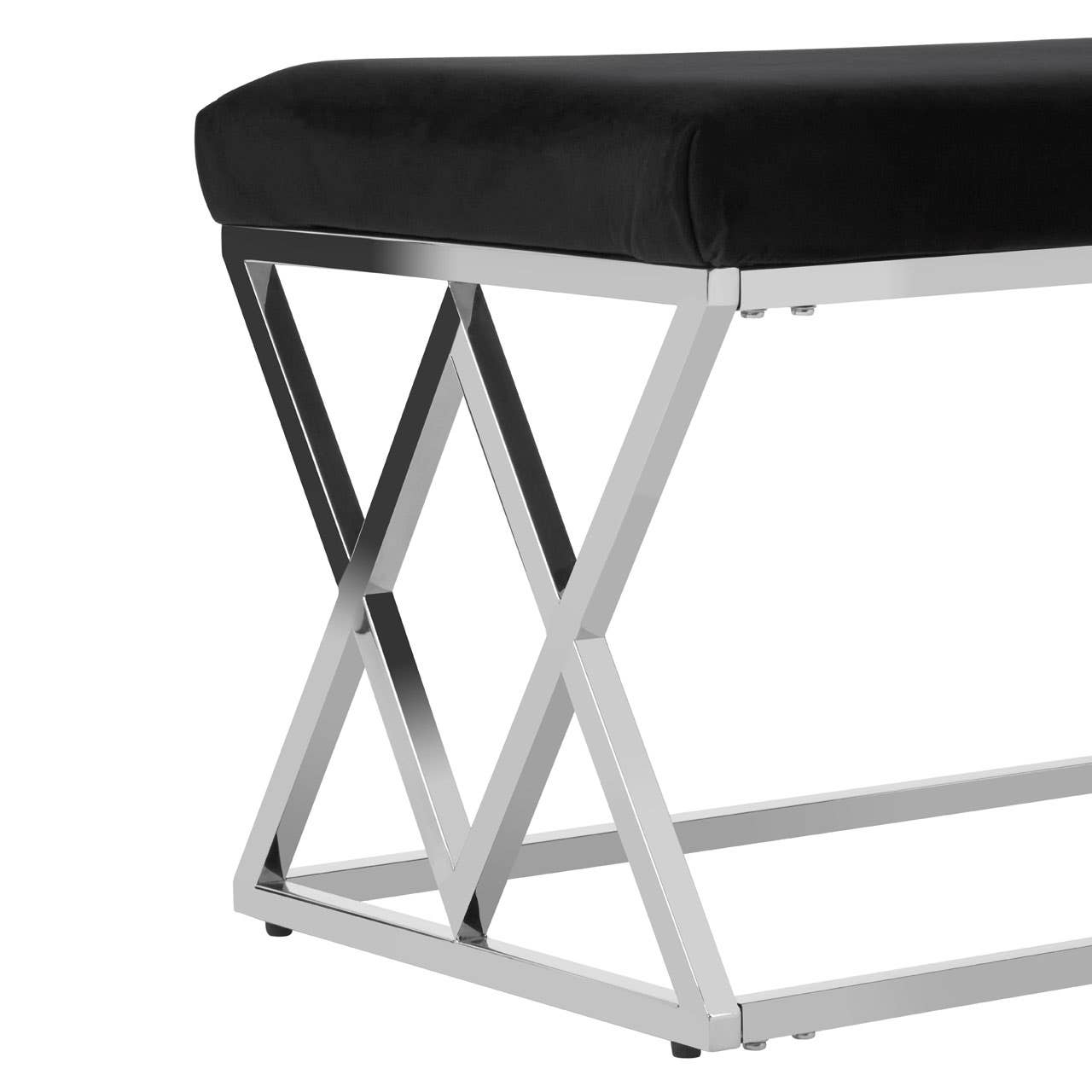 Noosa & Co. Living Allure Black Seat Bench House of Isabella UK