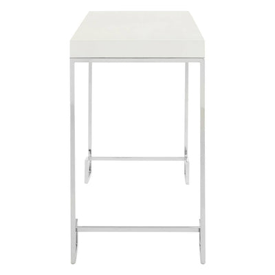Noosa & Co. Living Allure Chrome / Rectangular Console Table House of Isabella UK