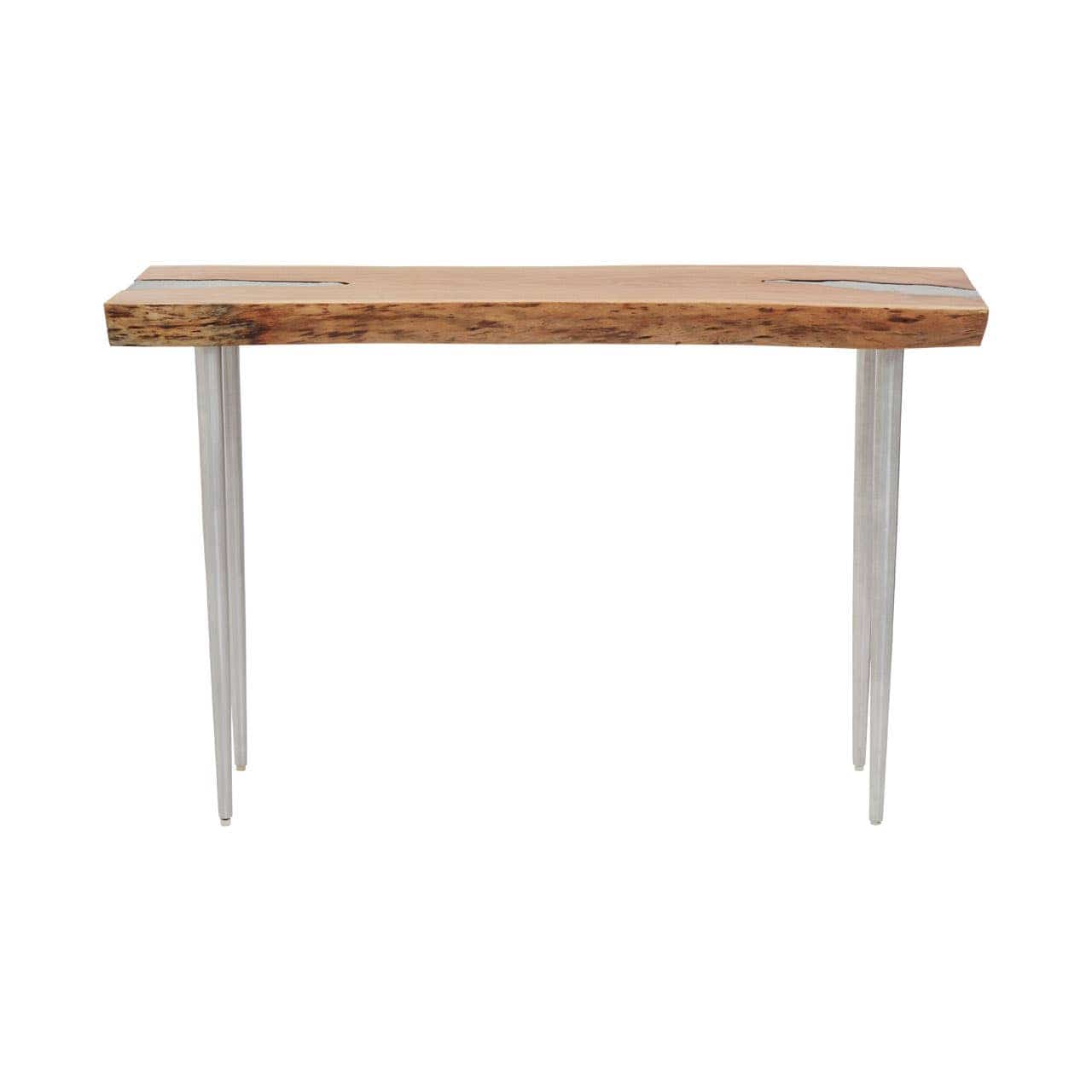 Noosa & Co. Living Almora Console Table With Acacia Top House of Isabella UK