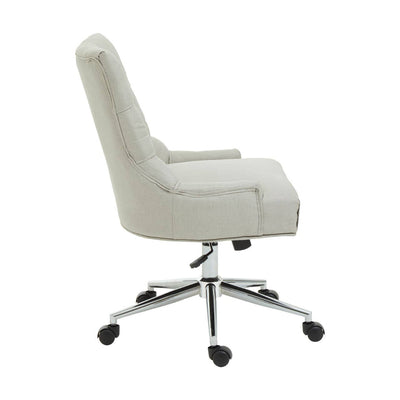 Noosa & Co. Living Anita Natural Fabric Home Office Chair House of Isabella UK