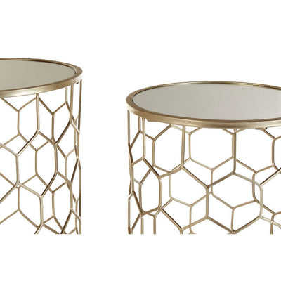 Noosa & Co. Living Arcana Honeycomb Side Tables - Set Of 2 House of Isabella UK