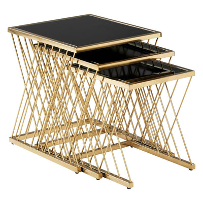 Noosa & Co. Living Arezzo Set Of 3 Nesting Tables House of Isabella UK