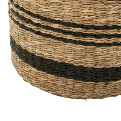 Noosa & Co. Living Arles Black Stripes Seagrass Baskets House of Isabella UK
