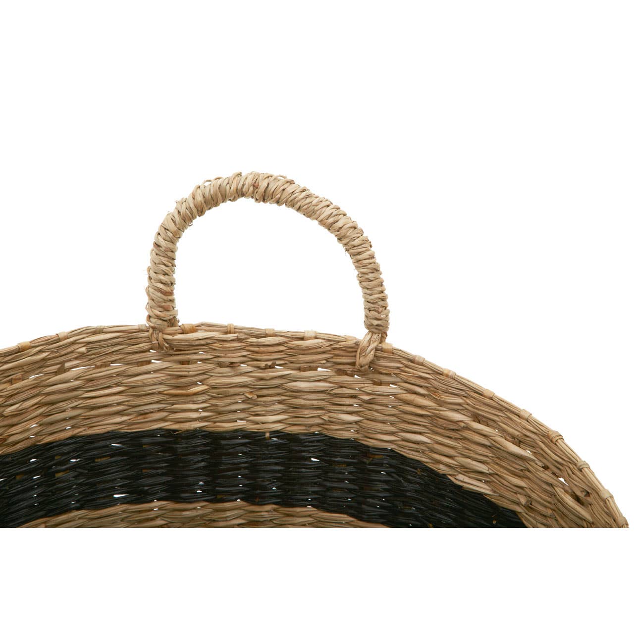 Noosa & Co. Living Arles Black Stripes Seagrass Baskets House of Isabella UK