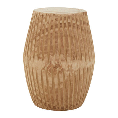Noosa & Co. Living Arlo Natural Engraved Side Table House of Isabella UK