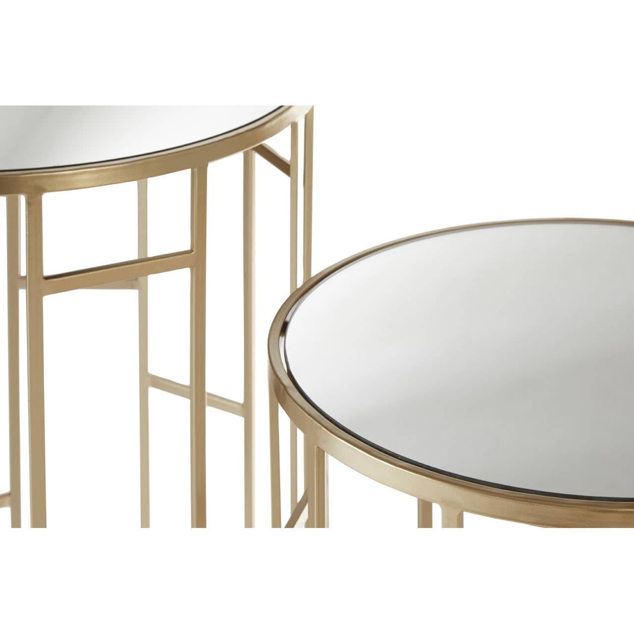 Noosa & Co. Living Avantis Asymmetrical Frame Set Of 2 Tables House of Isabella UK