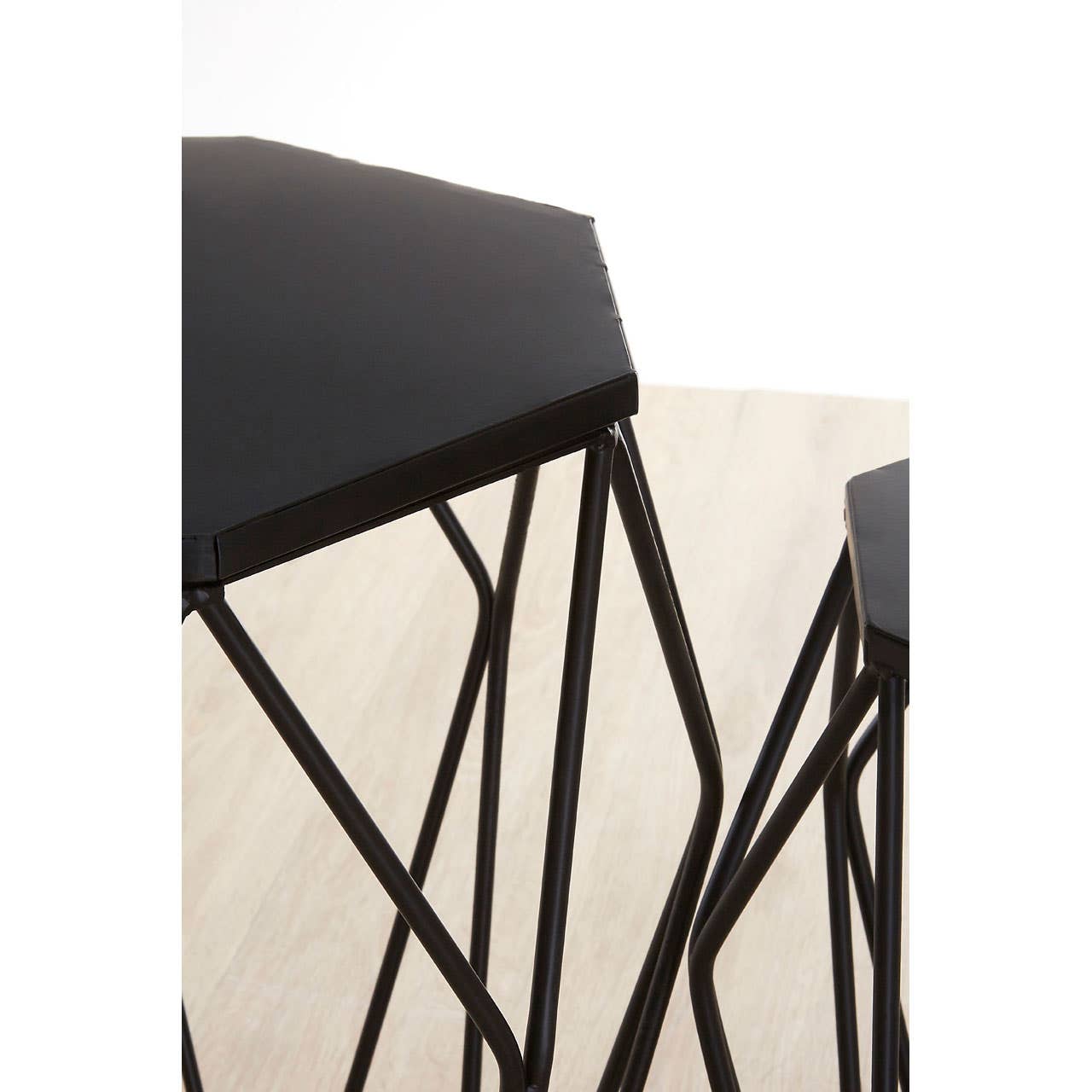 Noosa & Co. Living Avantis Convex Black Tables House of Isabella UK