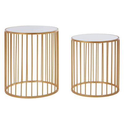 Noosa & Co. Living Avantis Nest Of 2 Round Side Tables House of Isabella UK