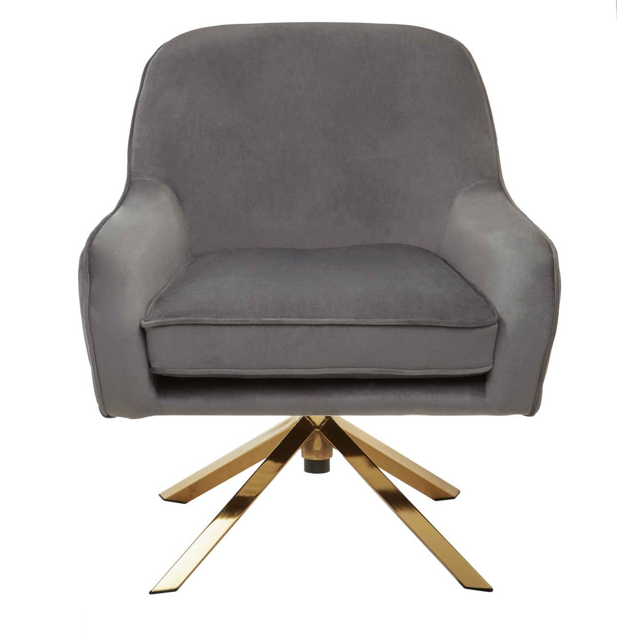 Noosa & Co. Living Avery Grey Velvet Chair House of Isabella UK