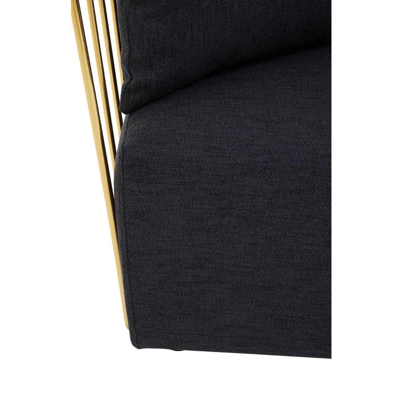 Noosa & Co. Living Azalea Black Fabric Chair House of Isabella UK