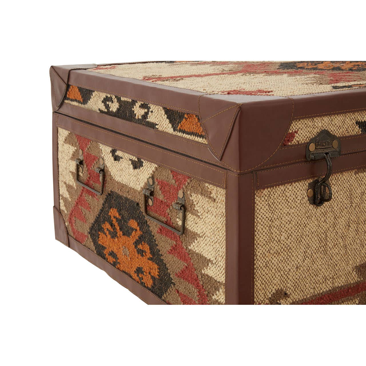 Noosa & Co. Living Aztec Multi Print Coffee Table Trunk House of Isabella UK