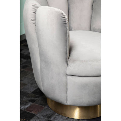 Noosa & Co. Living Beauly Grey Velvet Chair House of Isabella UK