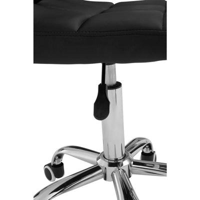 Noosa & Co. Living Black Home Office Chair With Swivel Base House of Isabella UK