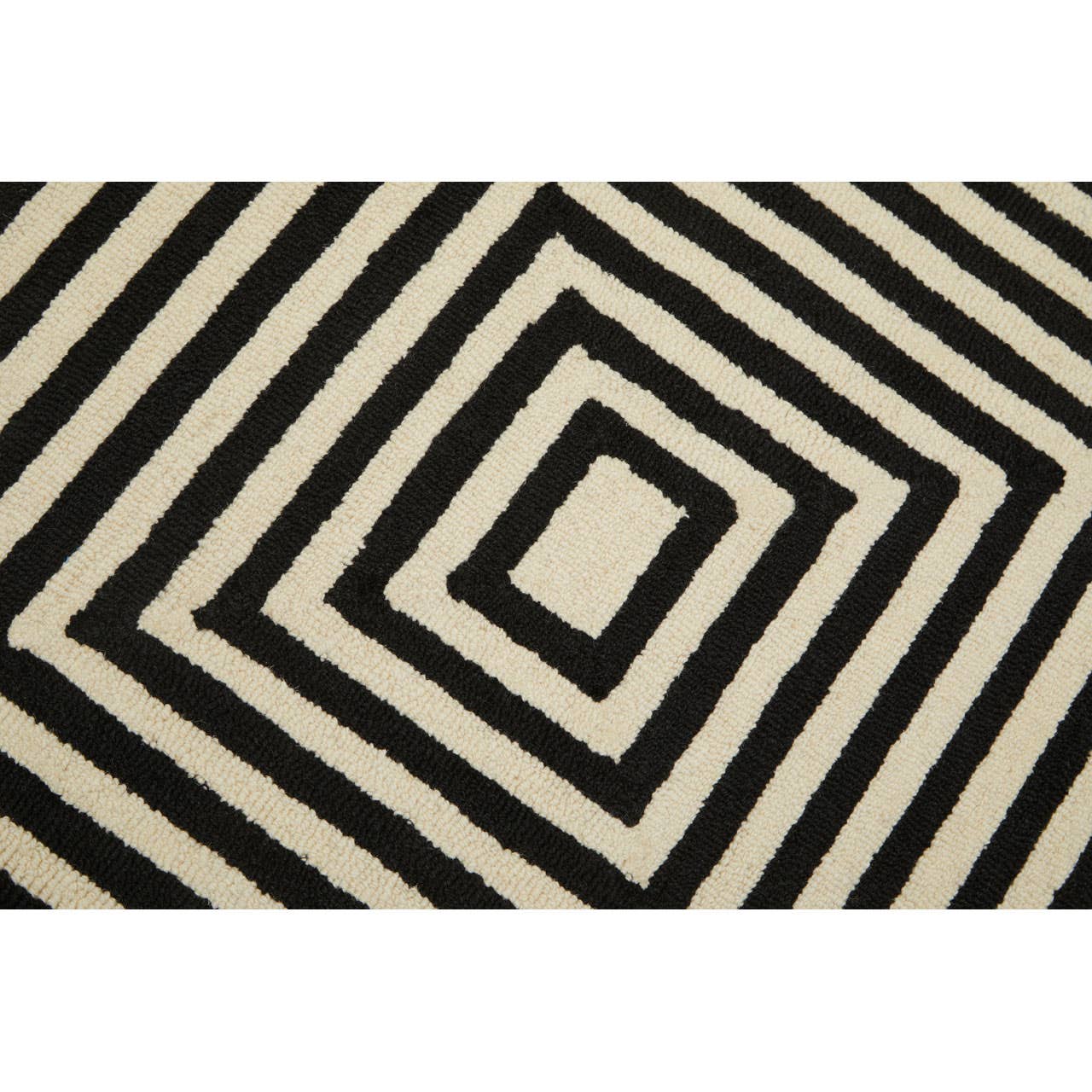 Noosa & Co. Living Bosie Milana Small Black And White Rug House of Isabella UK