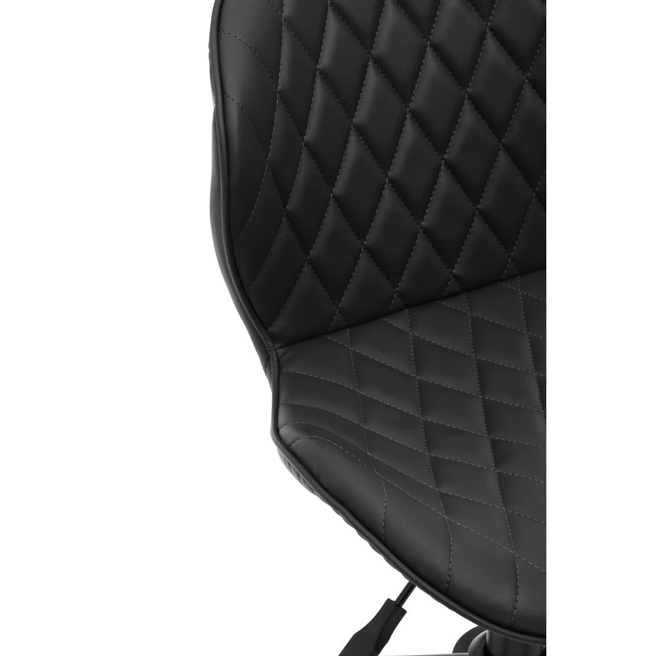 Noosa & Co. Living Brent Black Armless Home Office Chair House of Isabella UK