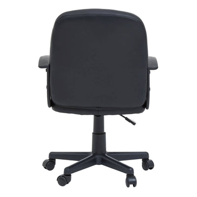 Noosa & Co. Living Brent Black Small Home Office Chair House of Isabella UK