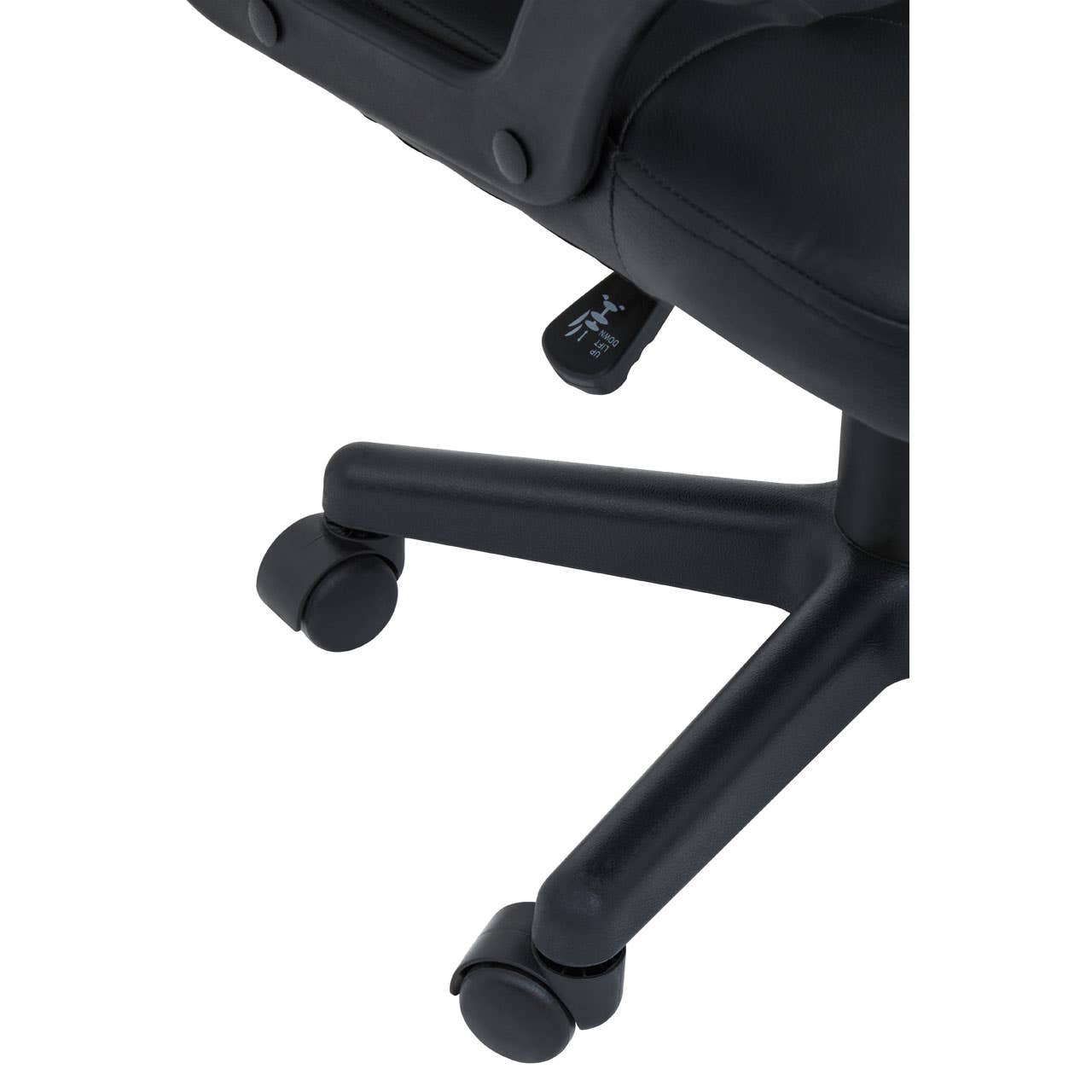 Noosa & Co. Living Brent Black Small Home Office Chair House of Isabella UK