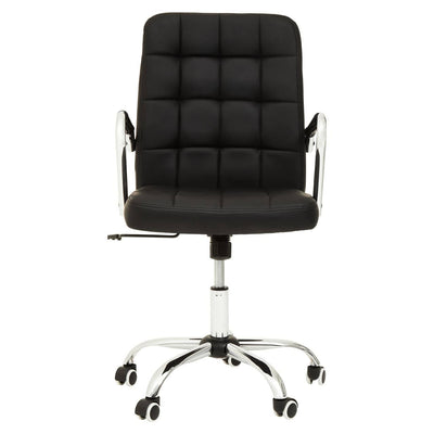 Noosa & Co. Living Brent Black Tufted Home Office Chair House of Isabella UK