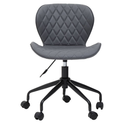 Noosa & Co. Living Brent Grey And Black Home Office Chair House of Isabella UK