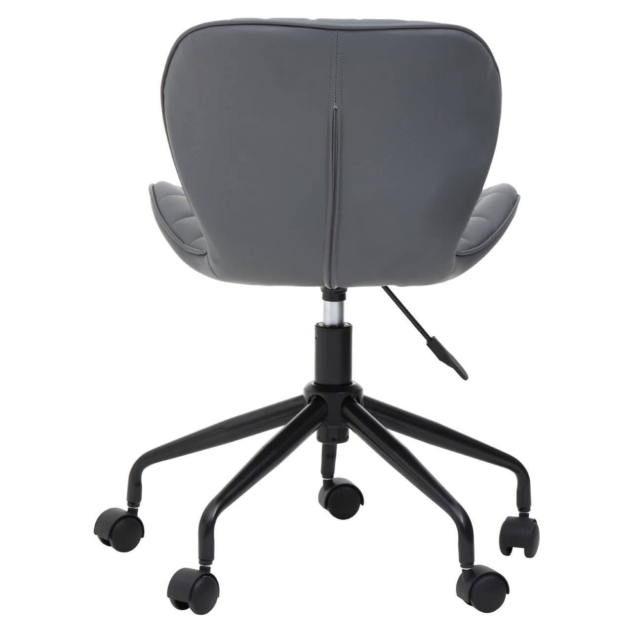 Noosa & Co. Living Brent Grey And Black Home Office Chair House of Isabella UK