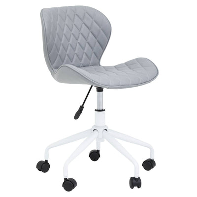 Noosa & Co. Living Brent Grey And White Home Office Chair House of Isabella UK