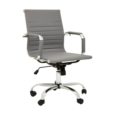 Noosa & Co. Living Brent Grey Low Back Home Office Chair House of Isabella UK