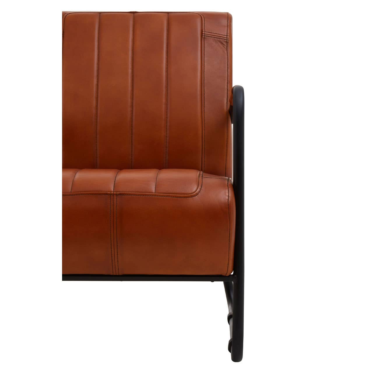 Noosa & Co. Living Buffalo Tan Leather Armchair House of Isabella UK