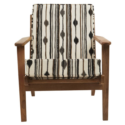 Noosa & Co. Living Cefena Armchair With Angular Arms House of Isabella UK